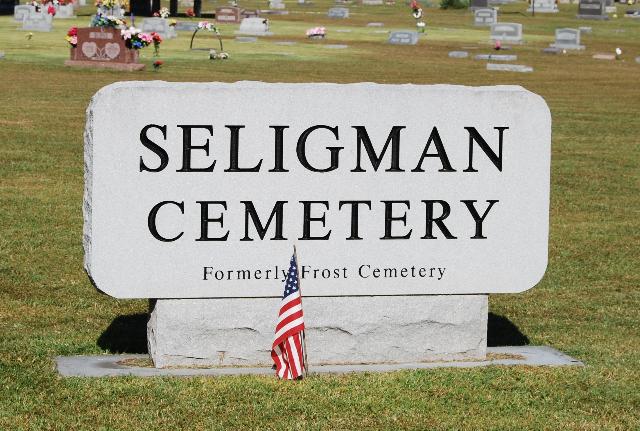 Cemetery Sign